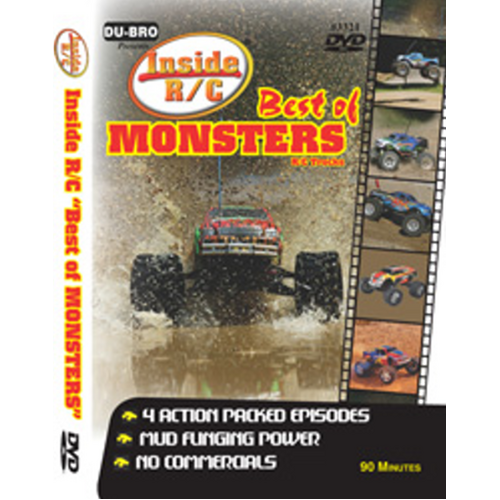 DUBRO 3321 INSIDE R/C BEST OF MONSTER TRUCKS DVD