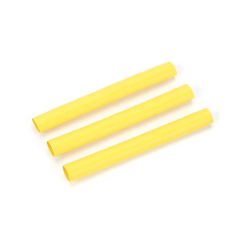 DUBRO 439 1/4in HEAT SHRINKTUBING YELLOW (3 PCS PER PACK)