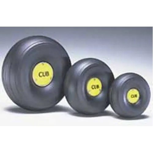 DUBRO 558TLC 1/3 SCALE TRED LGHT J3 WHEELS  (1 PAIR PER CARD)