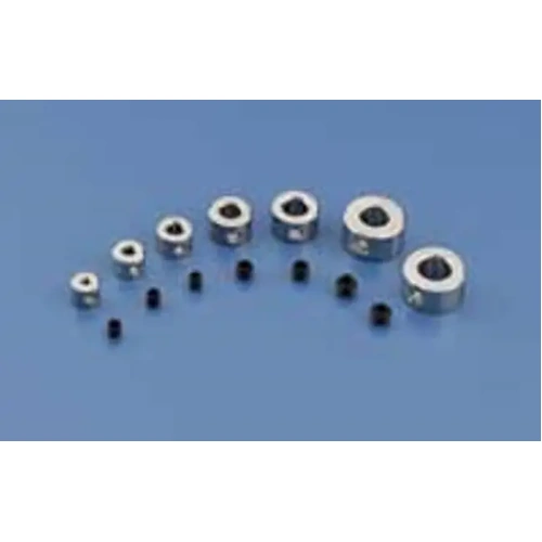 DUBRO 597 1/8in PLATED BRASS DURA-COLLARS (12 PCS PER PACK)