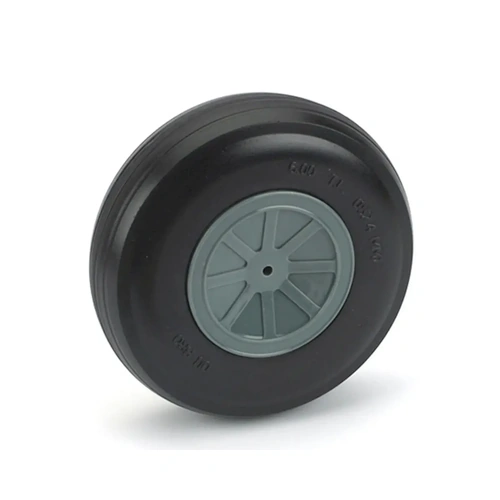 DUBRO 600TL 6in DIA TREADED LIGHTWGT WHEEL (1 EACH PER CARD)