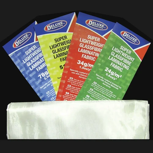 DELUXE MATERIALS BD14  FIBREGLASS CLOTH 2OZ 1M2  (1)