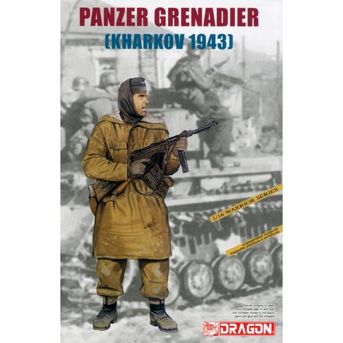Dragon 1/16 Panzer Grenadier Kharkov 1943 Plastic Model Kit - DR1613