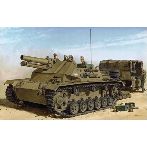 Dragon 6904 1/35 DAK 15cm sIG 33 auf FAHRGESTELL Pz.Kpfw.III(Sf)