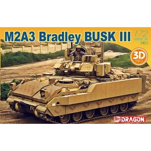 Dragon 1/72 M2A3 Bradley BUSK III Plastic Model Kit