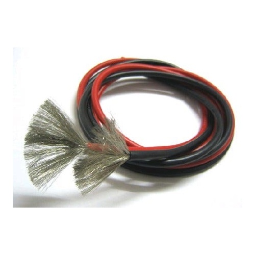 Dualsky 12AWG Silicone Wire, 1m Red, 1m Black