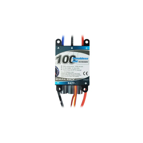 Dualsky 100A 12S OPTO Brushless ESC - DSB45201