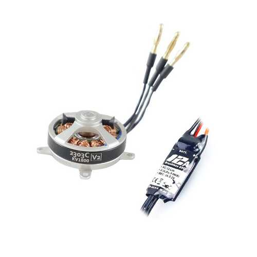 Dualsky 180 Micro Tuning Combo with 2303C 1800kv Motor and 12A Lite ESC