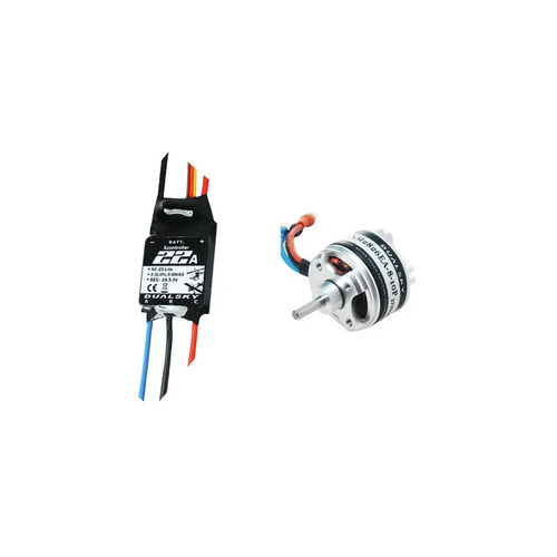 Dualsky 400H 1500kv High RPM Tuning Combo with 45A Lite ESC - DSTC.3A.400H