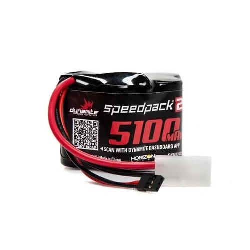 Dynamite 5100mah 6.0v NiMH Receiver Hump Pack suit Baja 5B