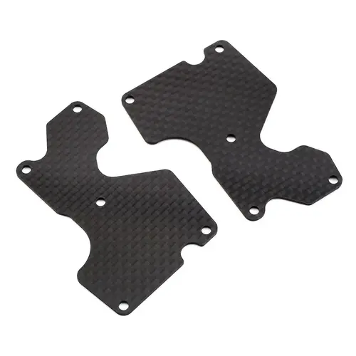 Mugen Seiki 1.2mm MBX8 Graphite Rear Lower Arm Plate (2)