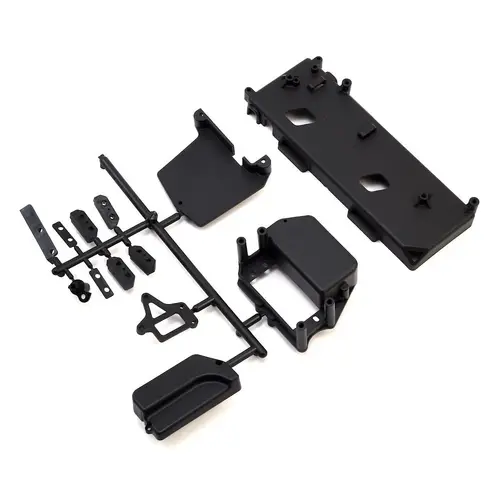Mugen Seiki MBX8 ECO Radio Box & Battery Tray