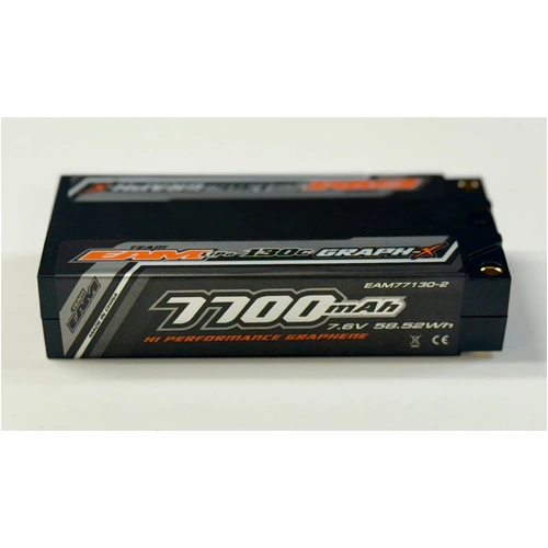 Team EAM 7700mah Mid-Shorty (Stubby) 2S Lipo 7.6v HV