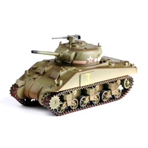 Easy Model 36252 1/72 M4 Sherman Middle Tank (Mid.) - 1St Armored Div. Assembled Model