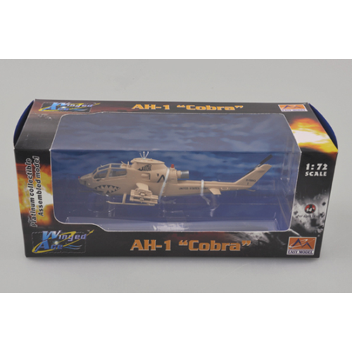 Easy Model 37099 1/72 Helicopter - AH-1F Cobra “Sand Shark" Assembled Model