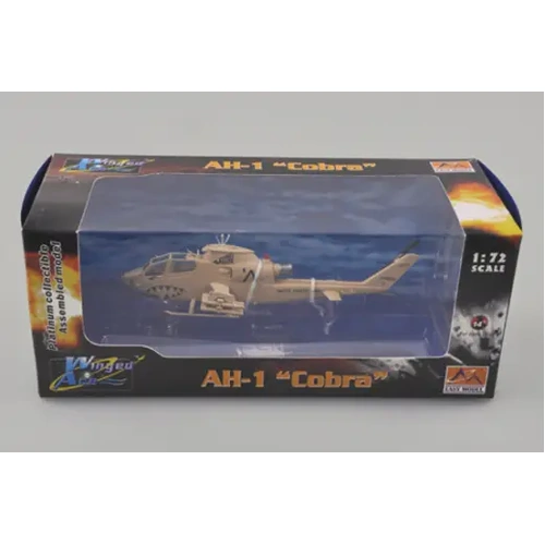 Easy Model 37099 1/72 Helicopter - AH-1F Cobra “Sand Shark" Assembled Model