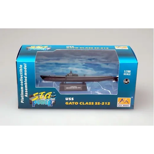 Easy Model 37308 1/700 Submarine - USS SS-212 GATO 1941   Assembled Model