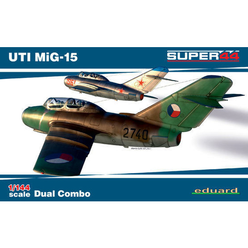 Eduard 4444 1/144 UTI MiG-15 Dual Combo Plastic Model Kit