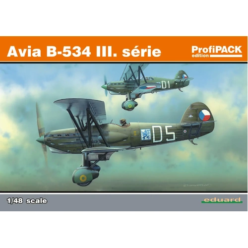 Eduard 8191 1/48 Avia B-534 III. serie (Reedition) Plastic Model Kit