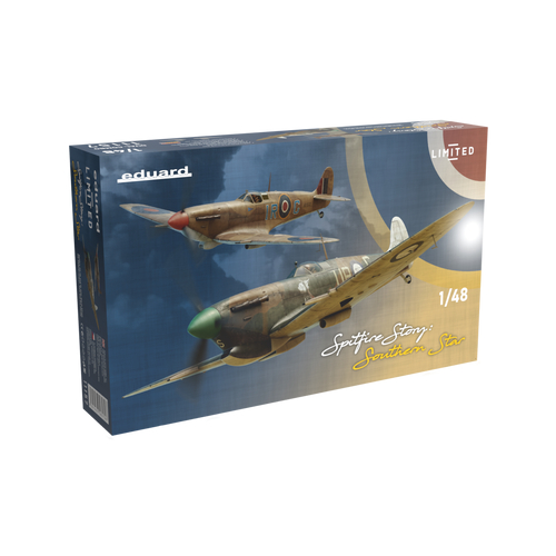 Eduard 1/48 Spitfire Story: Southern Star Dual Combo Plastic Model Kit [11157]