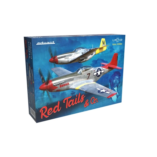 Eduard 1/48 Red Tails & Co. Dual Combo Plastic Model Kit [11159]