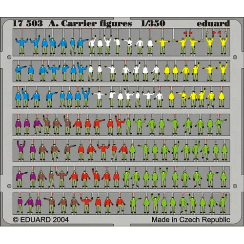 Eduard 17503 1/350 Air.Carrier Figures present Photo Etched Set