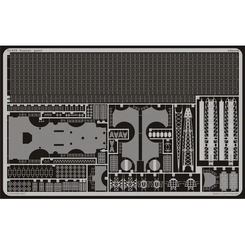 Eduard 53019 1/350 Yamato Photo Etched Set (Tamiya)