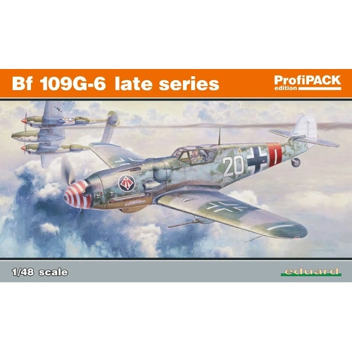 Eduard 82111 1/48 Bf 109G-6 late series Plastic Model Kit