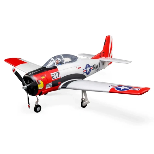 E-Flite T-28 Trojan 1.2m with Smart Technology BNF Basic - EFL18350