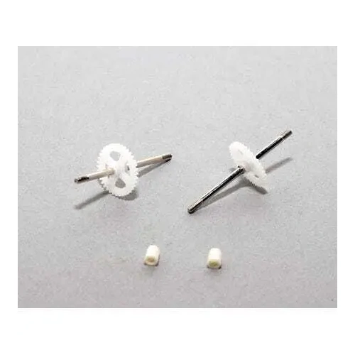E-Flite Prop Shaft with Gear (2) Ultra-Micro 4-Site