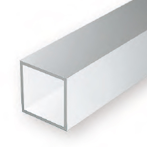 Evergreen 254 35Cm Plastic Square Tubing .250 (Pack Of 2)