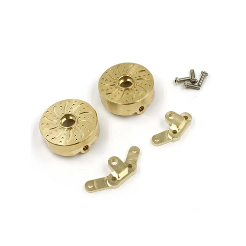 Yeah Racing 1/10 Element Enduro Brass Front Steering Knuckle Arms 2pcs
