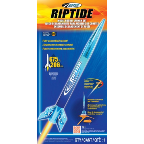 Estes 1403 Riptide Beginner Model Rocket Launch Set