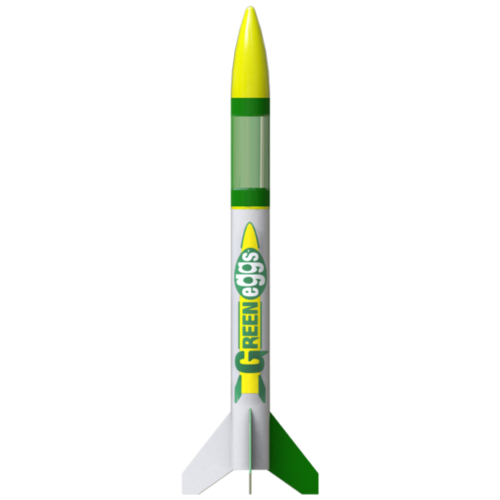 Estes 1718 Green Eggs Beginner Model Rocket Kit (12 pk) Bulk Pack
