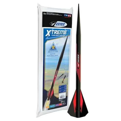 Estes 7306 Xtreme Intermediate Model Rocket Kit (18mm Standard Engine)
