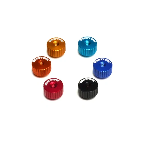 Exotek Alloy Twist Nuts - Black