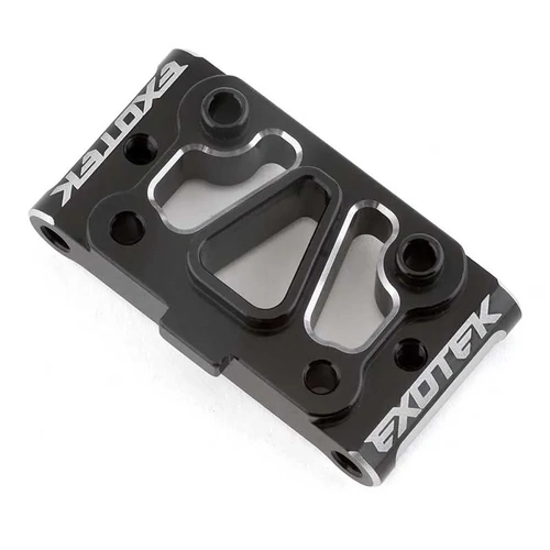 Exotek 2025 Racing Aluminum Front Pivot Black Silver For Losi 22S Drag Short Course