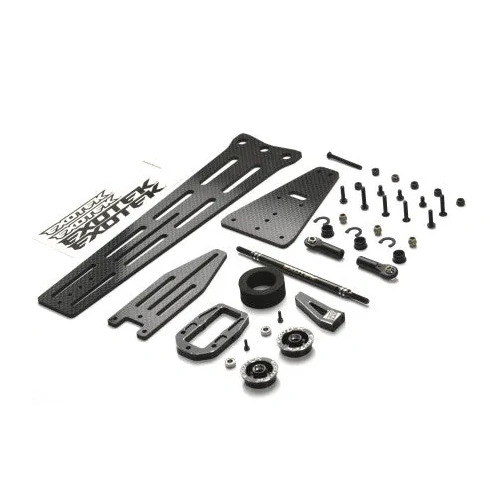 EXOTEK B6.4 Pro Wheelie Bar Set, 3mm CF