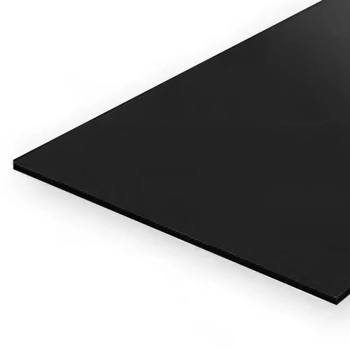 Evergreen 9113 Black Polystyrene Sheet 0.020 x 8 x 21" / 0.51mm x 20cm x 53cm (6)