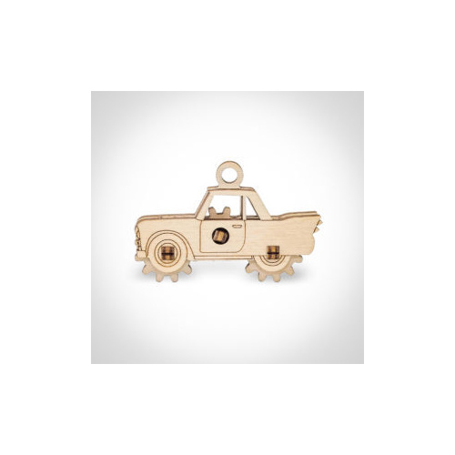 Ecological fidget toy, 100% wood