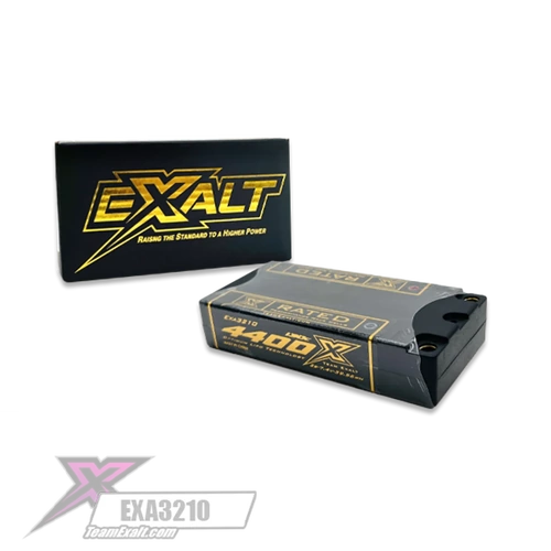 Exalt X-Rated 2S 120C LCG Hardcase "Drift"/Optional Shorty LiPo Battery (7.4V/4400mAh)