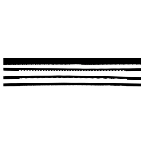 EXCEL 20570 ASSORTED 7  COPING SAW BLADES (PKG OF 4)