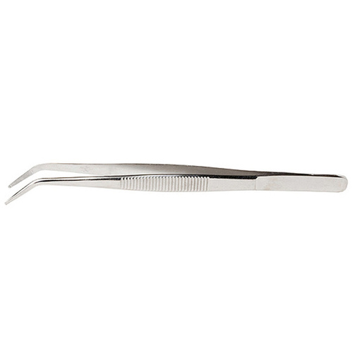 EXCEL 30410 EXCEL 4.5 INCH STAINLESS CURVED POINT TWEEZER