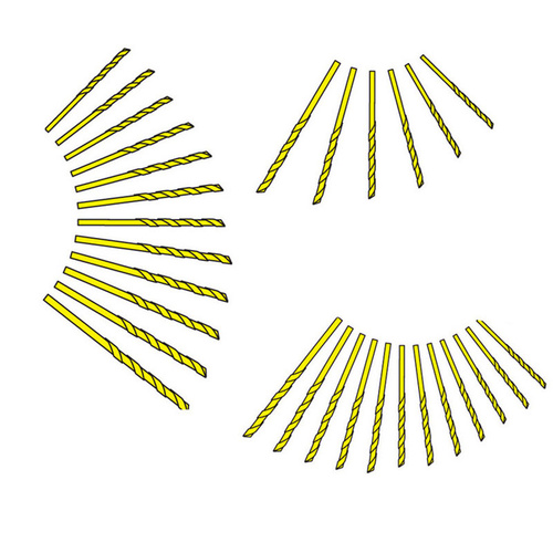 EXCEL 50050 DRILL BITS #50 (12 DRILLS PER TUBE)