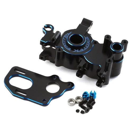 Exotek B6 Alloy Drag Gear Box Set w/Motor & Sway Bar Mounts
