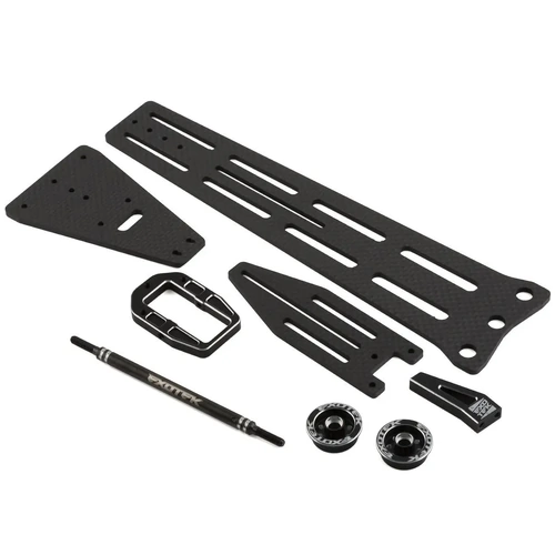 Exotek B6 Pro Single Wheel Carbon Wheelie Bar Set
