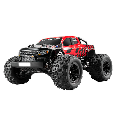 EAZY RC 1/18 Chevrolet Colorado Brushless RTR Red - EZ11841RTRRD