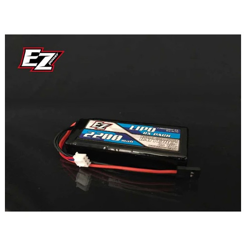 EZpower 2S 7.4V 2200mAh RX/TX LiPo Battery