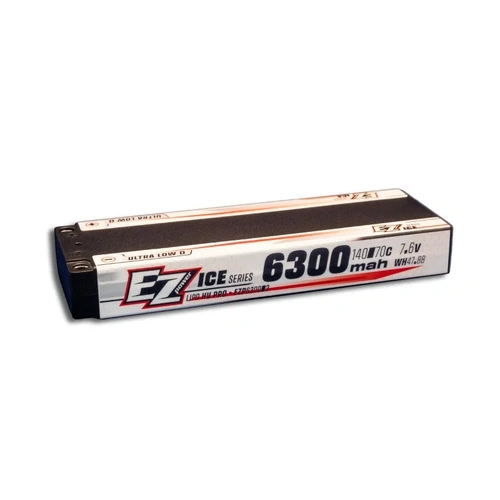 EZpower ICE 2S 7.6V 6300mAh 140C LiPo ULCG Battery