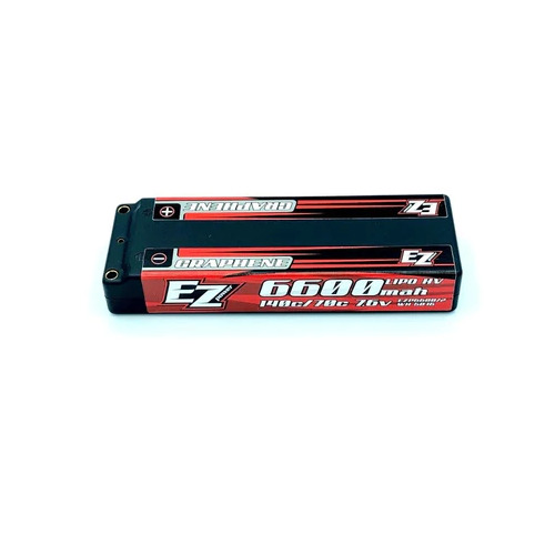 EZpower 2S 7.6V 6600mAh 140C LCG LiPo HV Battery